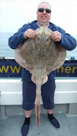 13 lb 2 oz Undulate Ray by Peter Gillett