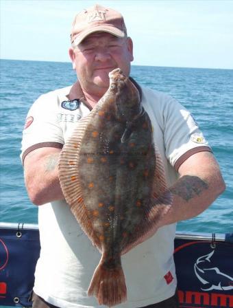 6 lb 2 oz Plaice by Gary Bowdenham