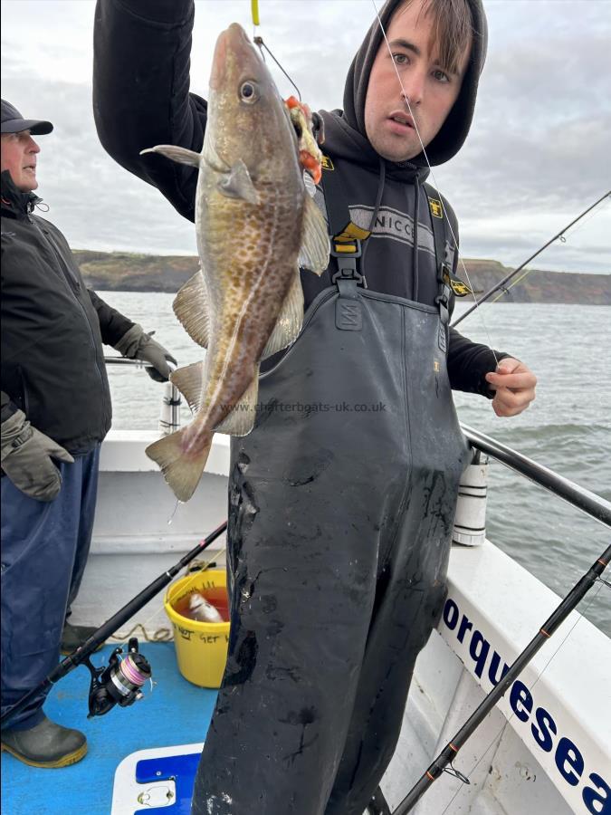 3 lb 3 oz Cod by Fergus.