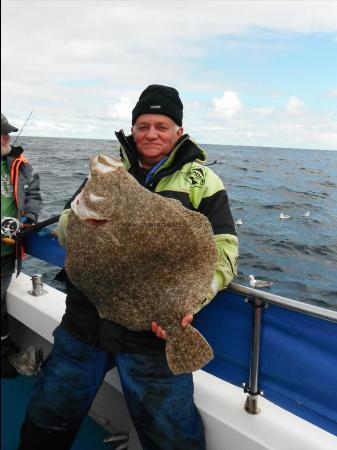 16 lb Turbot by Howard Foster