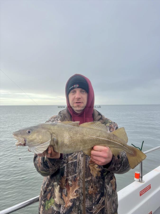 4 lb 4 oz Cod by Taras Gerchukh