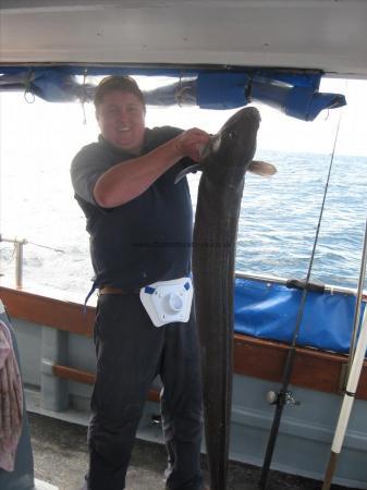 40 lb Conger Eel by Ben