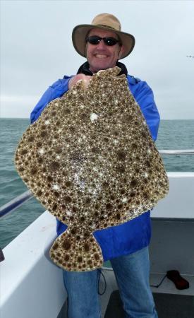 10 lb 8 oz Turbot by Mark Allen