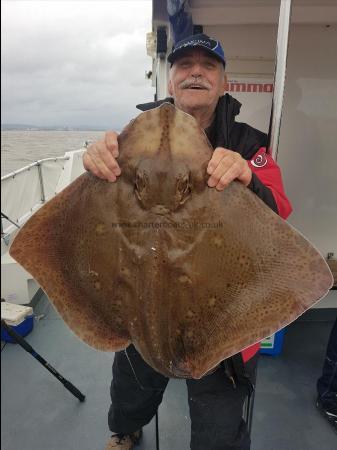 18 lb 2 oz Blonde Ray by Roger saunders