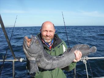 10 lb 8 oz Wolf Fish by Jon from Beverley