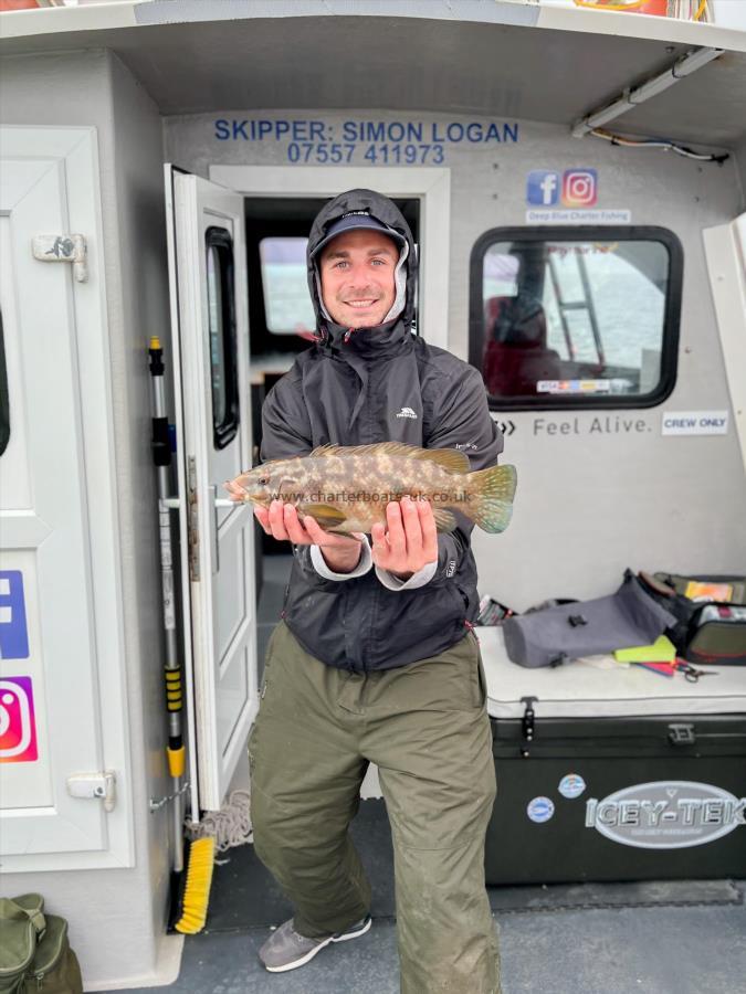 1 lb 6 oz Ballan Wrasse by Kevin Meadows