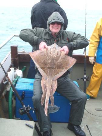 15 lb 5 oz Undulate Ray by Unknown