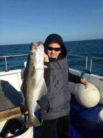 10 lb 8 oz Pollock by Jack Lander