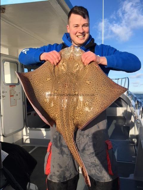 30 lb 1 oz Blonde Ray by Phil Rogers