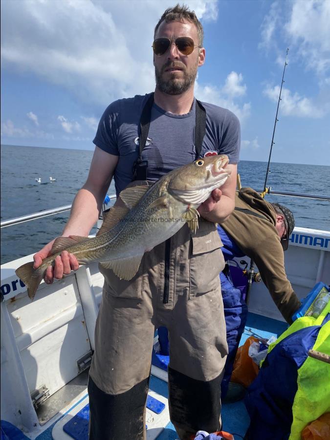 6 lb 8 oz Cod by Jude Parkin.