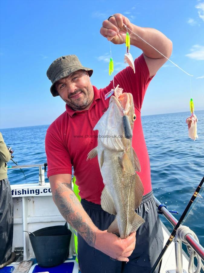 6 lb 2 oz Cod by Andy.