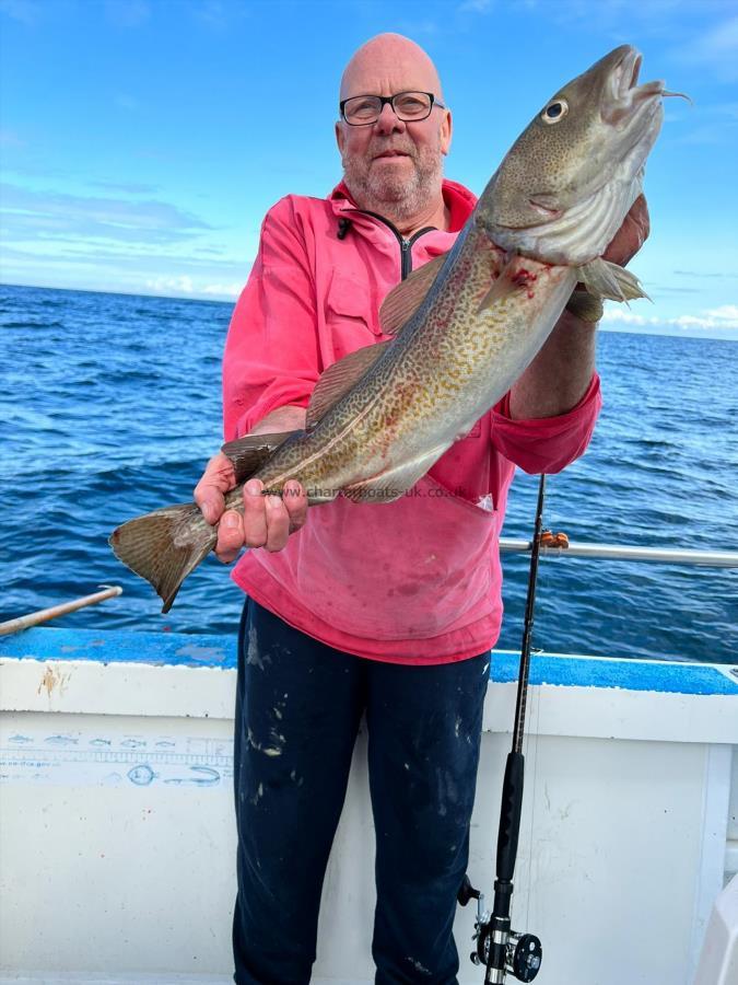 8 lb 5 oz Cod by Glenn.