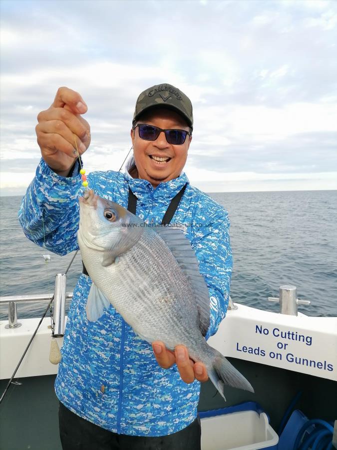 2 lb 8 oz Black Sea Bream by Glenn