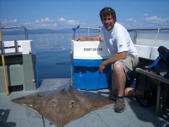 177 lb Common Skate by Arran Wright