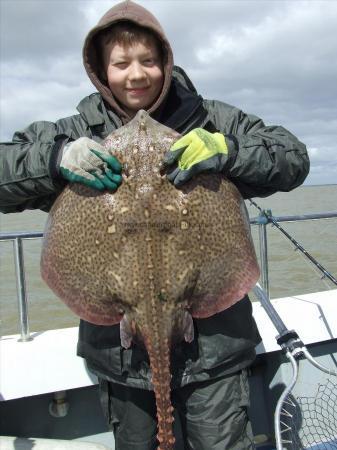 10 lb 8 oz Thornback Ray by micheal