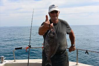 2 lb 8 oz Black Sea Bream by Stephen Wake