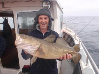 12 lb Cod by Ray Johnson from Hull.