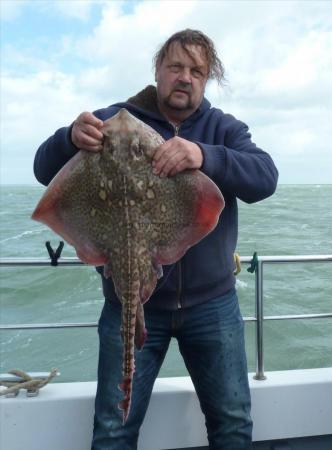 9 lb Thornback Ray by Bob Marshall