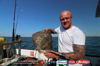 6 lb Thornback Ray by Gethyn