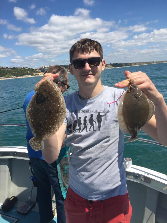 1 lb Brill by Toby with a Brill and Plaice double shot