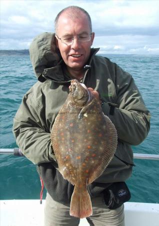 3 lb 12 oz Plaice by Trevor Cozens