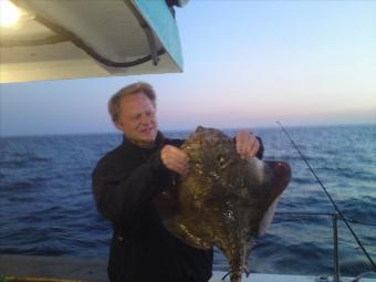 14 lb 8 oz Thornback Ray by Rupert