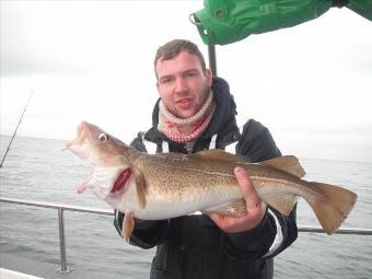 5 lb 8 oz Cod by Louie Crawford from Rochdale