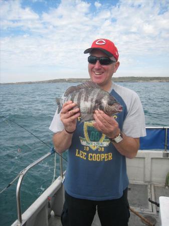 2 lb 12 oz Black Sea Bream by Peter Baynhams party