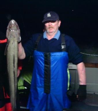 17 lb 7 oz Ling by Geordie