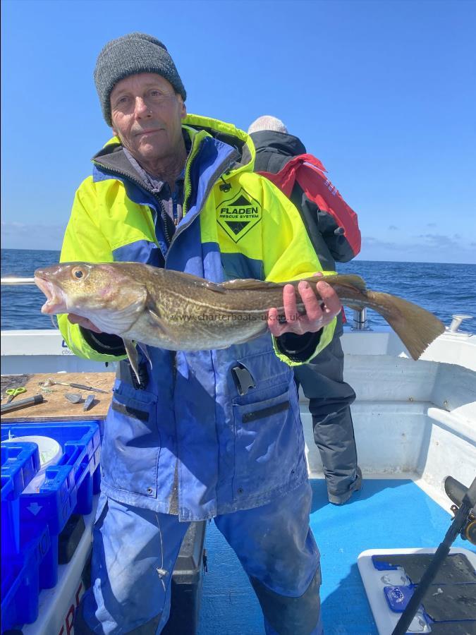 4 lb 12 oz Cod by Gordon Yates.