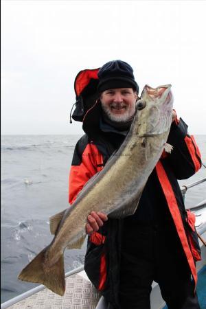 13 lb Pollock by Kevin McKie