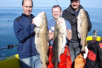 24 lb 2 oz Cod by Darren  &    Alan &          Aivars