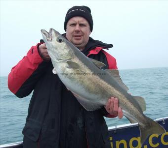 15 lb 1 oz Pollock by David Hawker