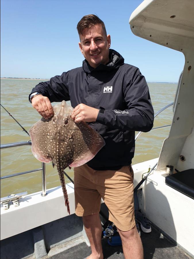 9 lb Thornback Ray by Bob Marshall