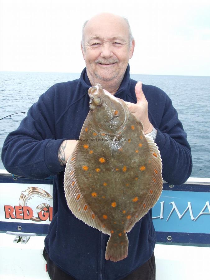 4 lb 8 oz Plaice by Bob Spencer