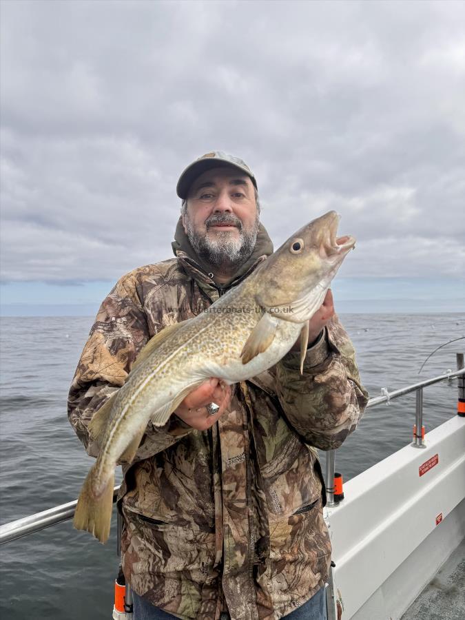 5 lb 4 oz Cod by Karl Crossland