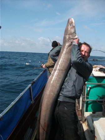 60 lb Conger Eel by Slavek