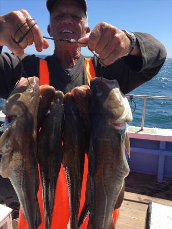 8 lb Cod by erico on form again 30th june 2015 aboard HEIDI J