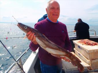 5 lb 3 oz Ling by Richard Smith.