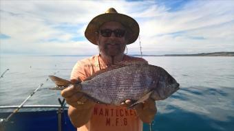 3 lb 4 oz Black Sea Bream by Stephen Wake