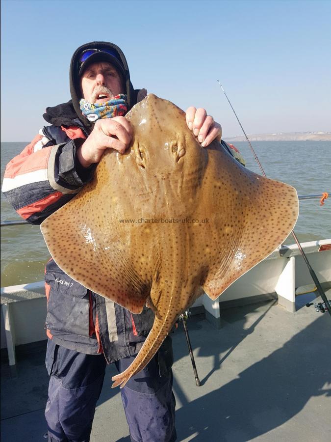 19 lb 3 oz Blonde Ray by David marsh