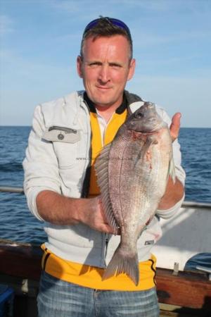 3 lb 8 oz Black Sea Bream by Unknown