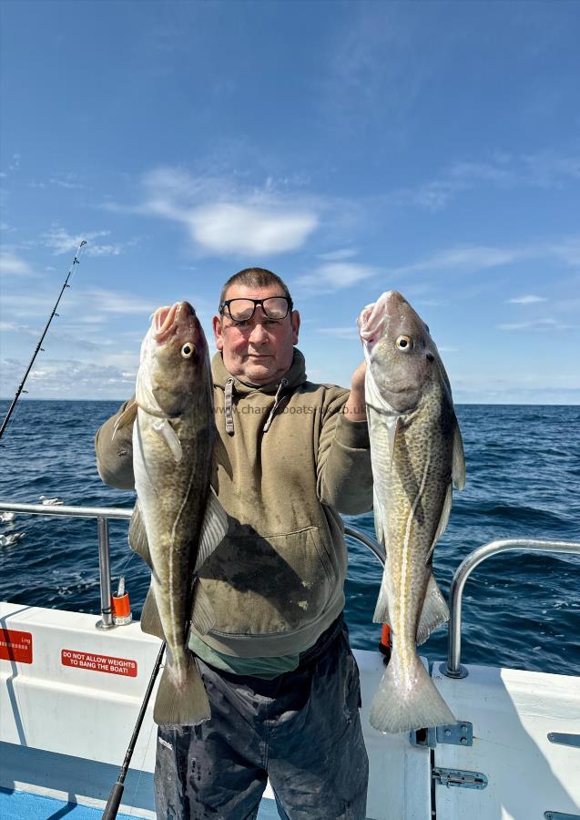 5 lb 8 oz Cod by Gordon Blyth