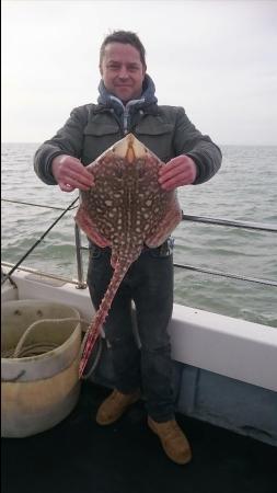 6 lb 8 oz Thornback Ray by Bob Marshall