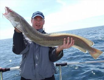 16 lb 8 oz Ling (Common) by Brett Davis