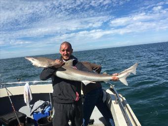 51 lb 6 oz Tope by Steve Davidson