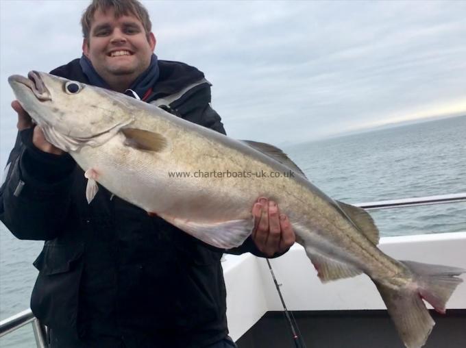 18 lb 8 oz Pollock by Ben Cannings