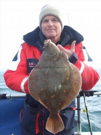 6 lb Plaice by Clive Pearcy