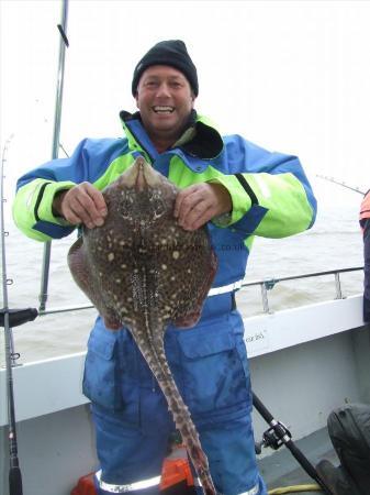 11 lb 4 oz Thornback Ray by barry woods