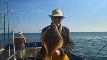 2 lb 8 oz Plaice by Stephen Wake